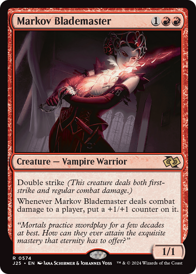 Markov Blademaster [Foundations Jumpstart] | Local Legends