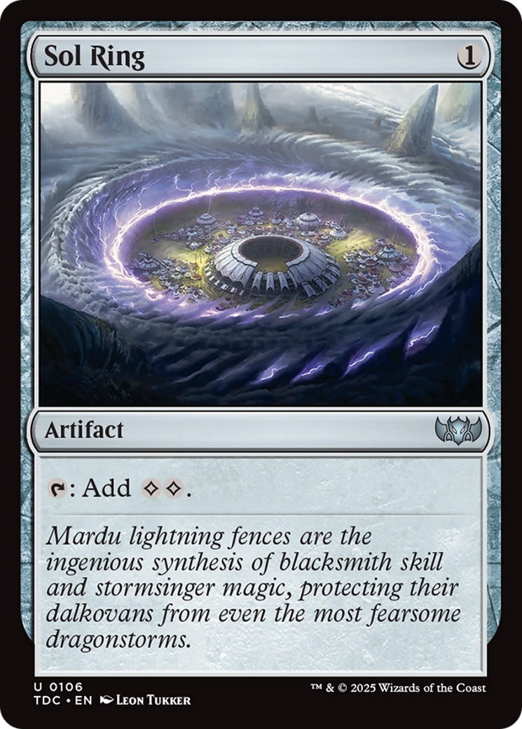 Sol Ring [Tarkir: Dragonstorm Commander] | Local Legends