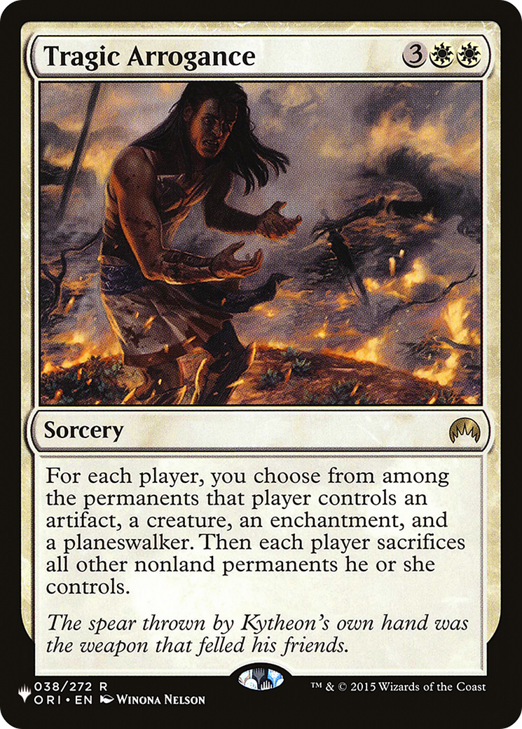 Tragic Arrogance [The List] | Local Legends