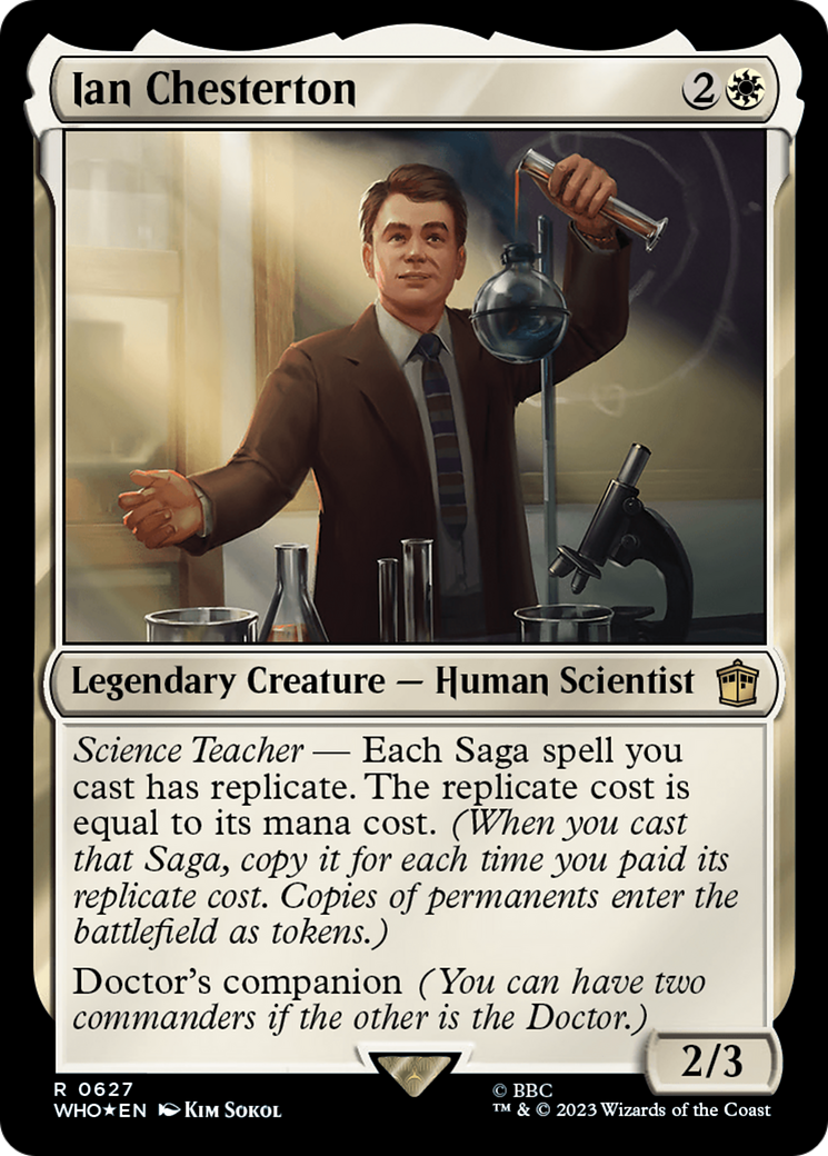Ian Chesterton (Surge Foil) [Doctor Who] | Local Legends