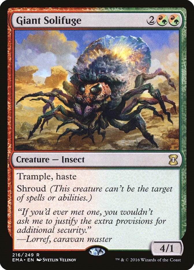 Giant Solifuge | Local Legends