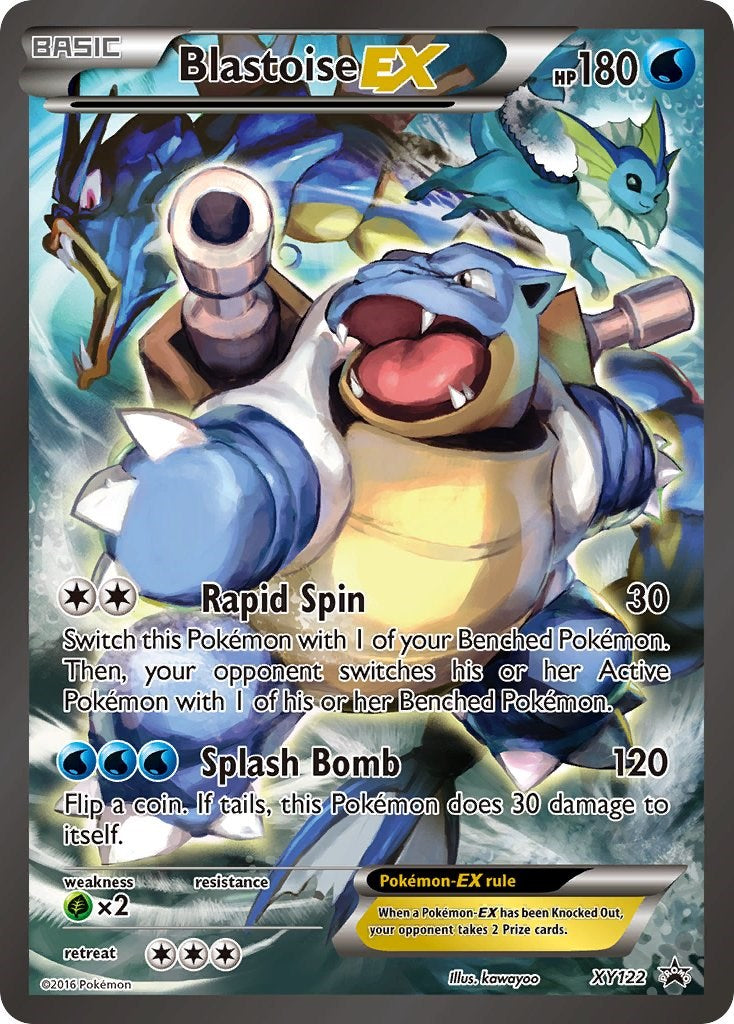 Blastoise EX (XY122) (Jumbo Card) [XY: Black Star Promos] | Golgari Games