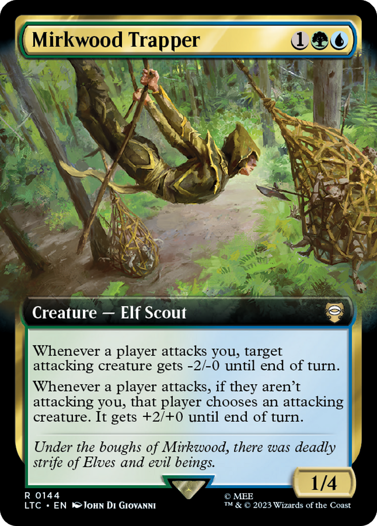 Mirkwood Trapper (Extended Art) [The Lord of the Rings: Tales of Middle-Earth Commander] | Local Legends