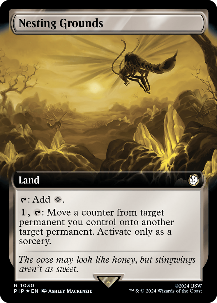 Nesting Grounds (Extended Art) (Surge Foil) [Fallout] | Local Legends