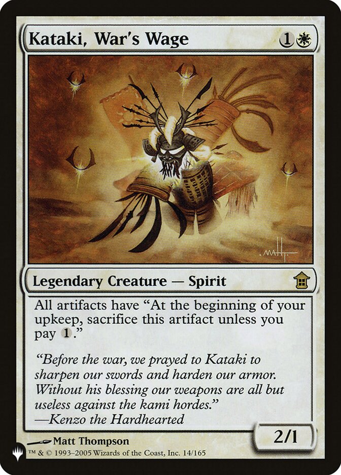Kataki, War's Wage [The List] | Local Legends