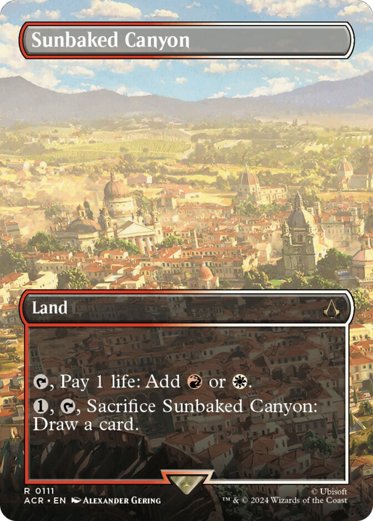 Sunbaked Canyon (Borderless) [Assassin's Creed] | Local Legends