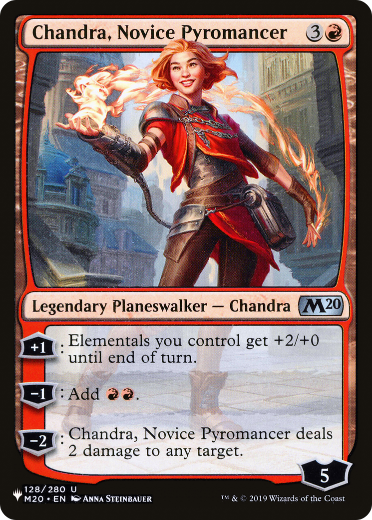 Chandra, Novice Pyromancer [The List Reprints] | Golgari Games