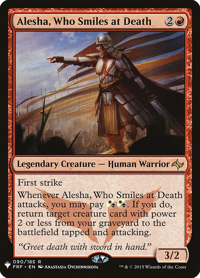 Alesha, Who Smiles at Death [The List] | Local Legends