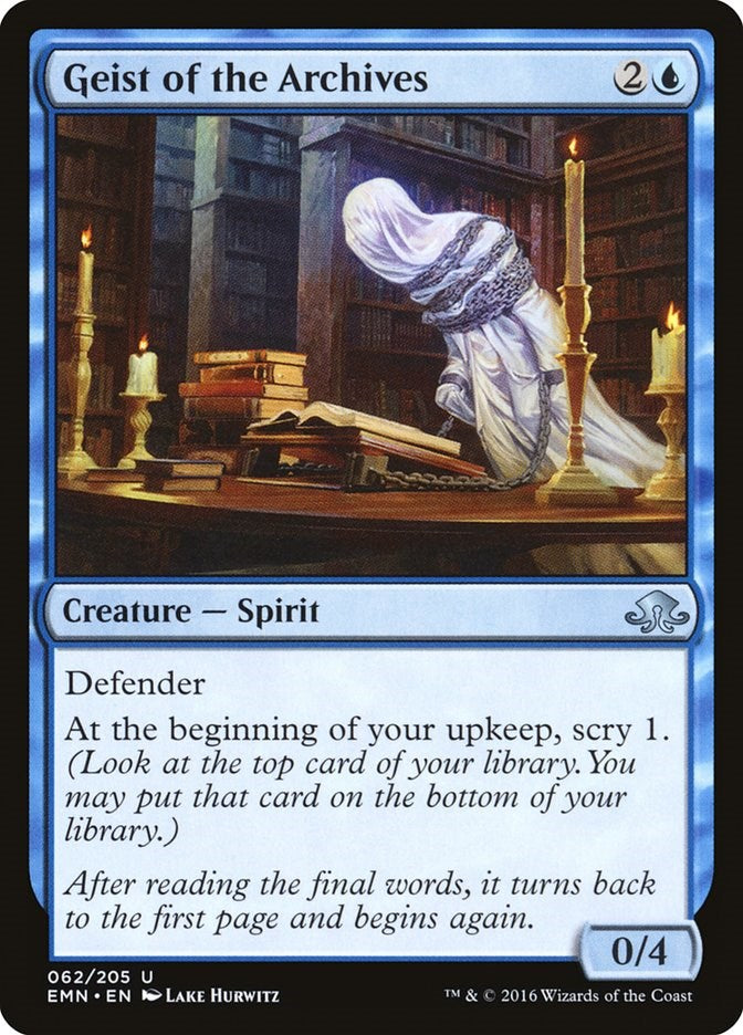 Geist of the Archives | Local Legends