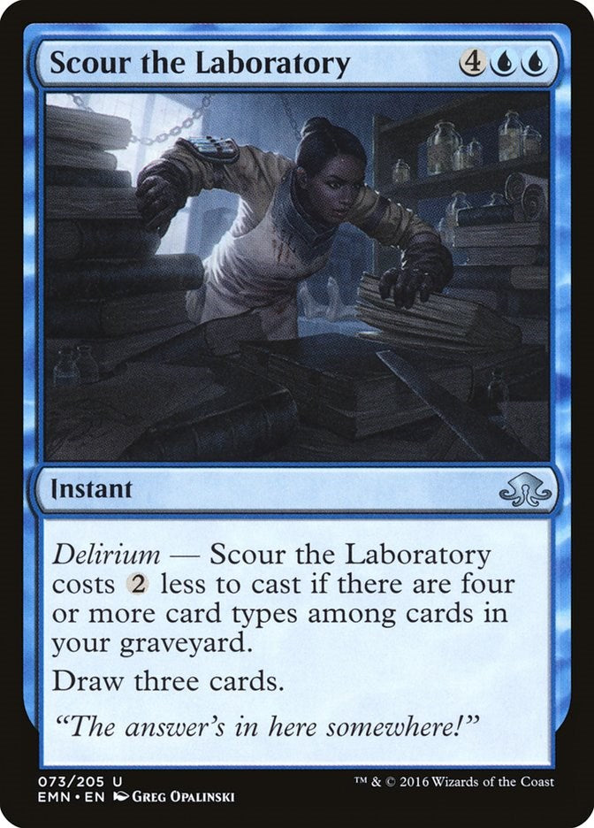 Scour the Laboratory | Local Legends