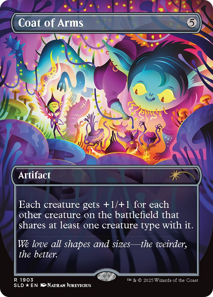 Coat of Arms (Double Rainbow Foil) [Secret Lair Drop Series] | Local Legends