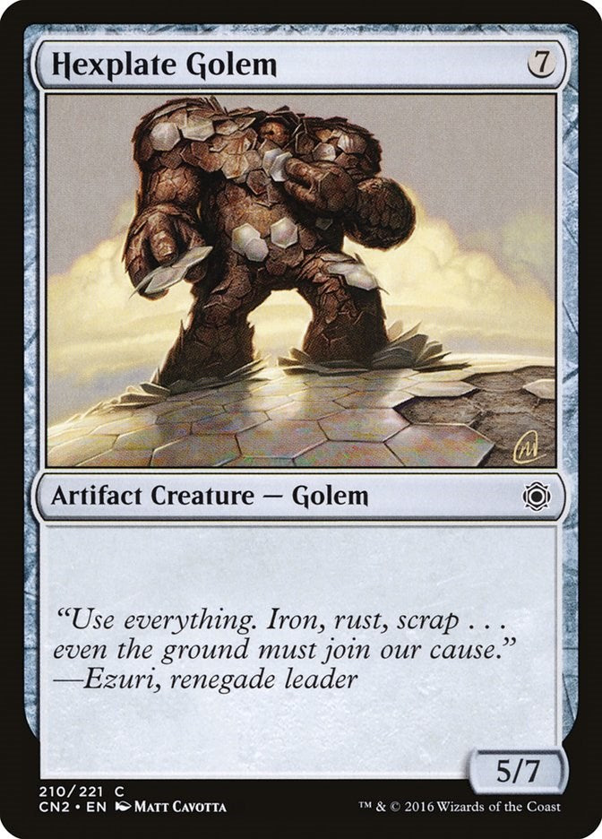 Hexplate Golem | Local Legends