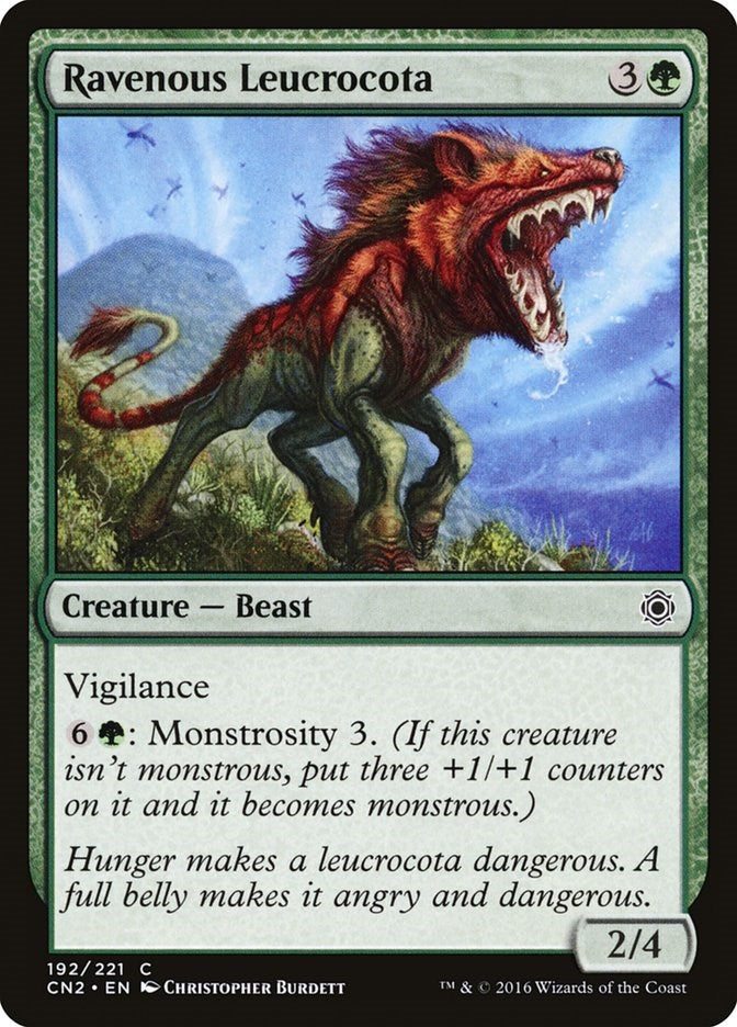 Ravenous Leucrocota | Local Legends