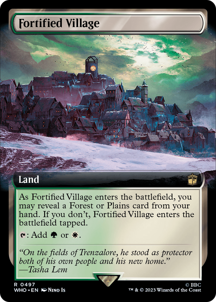 Fortified Village (Extended Art) [Doctor Who] | Local Legends