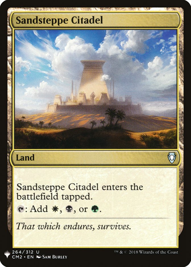 Sandsteppe Citadel [Mystery Booster] | Local Legends
