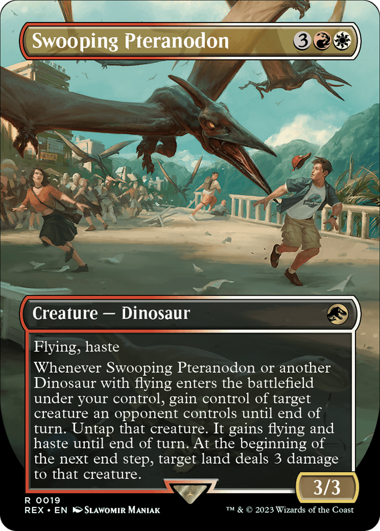 Swooping Pteranodon (Borderless) [Jurassic World Collection] | Local Legends