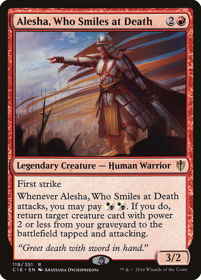 Alesha, Who Smiles at Death | Local Legends