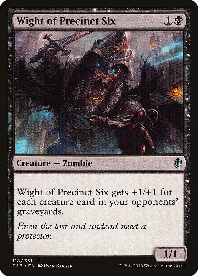 Wight of Precinct Six | Local Legends