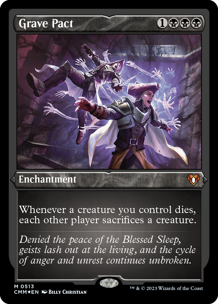 Grave Pact (Foil Etched) [Commander Masters] | Local Legends