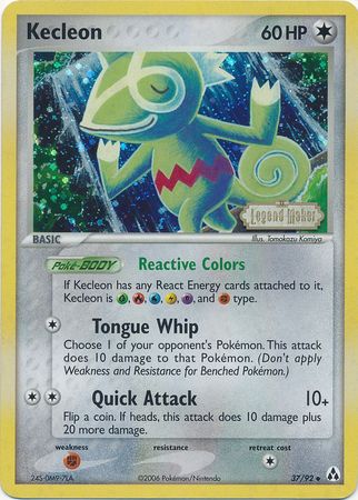 Kecleon (37/92) (Stamped) [EX: Legend Maker] | Local Legends