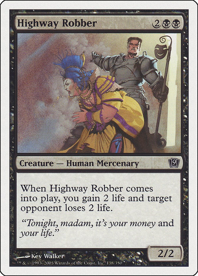 Highway Robber | Local Legends