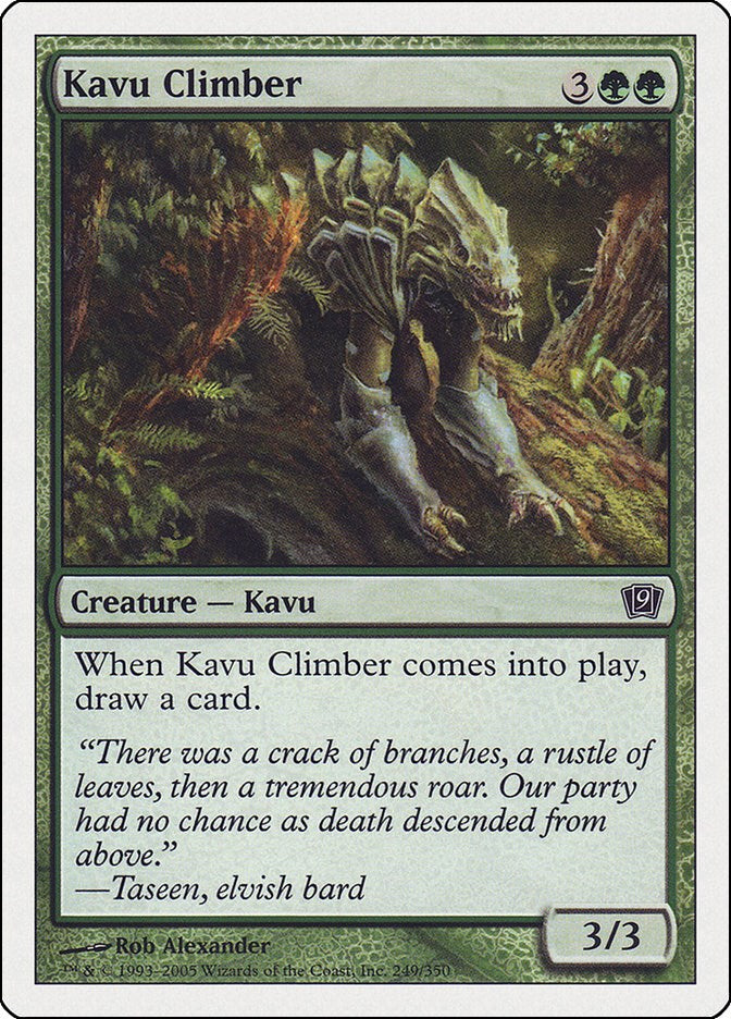 Kavu Climber | Local Legends