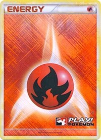 Fire Energy (2010 Play Pokemon Promo) [League & Championship Cards] | Golgari Games