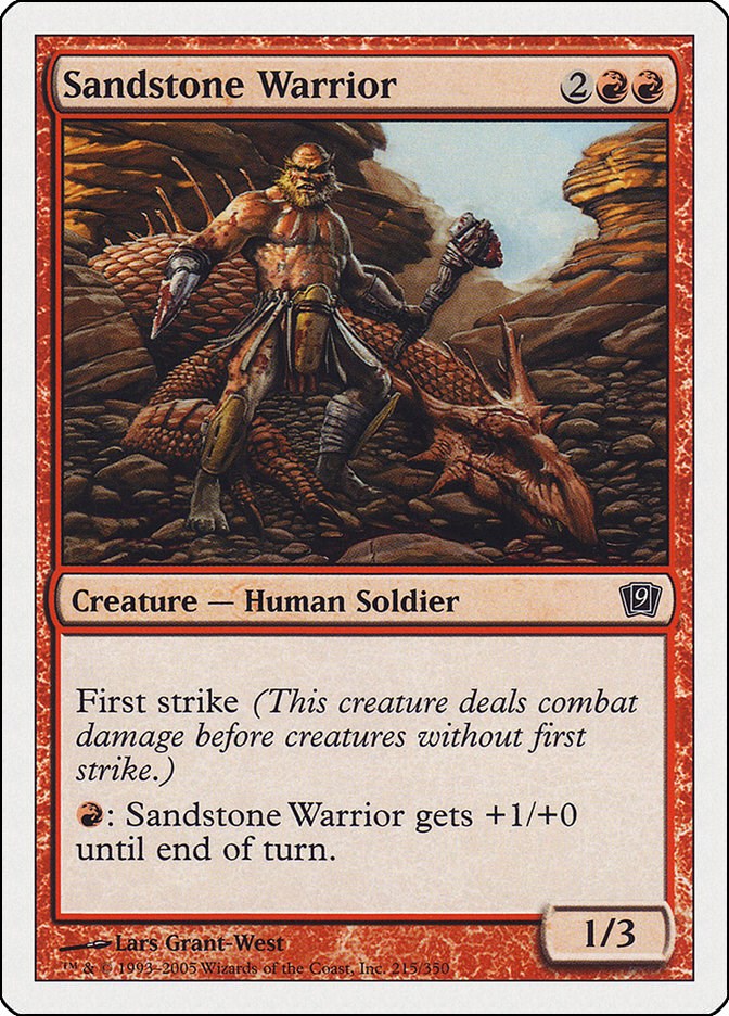 Sandstone Warrior | Local Legends
