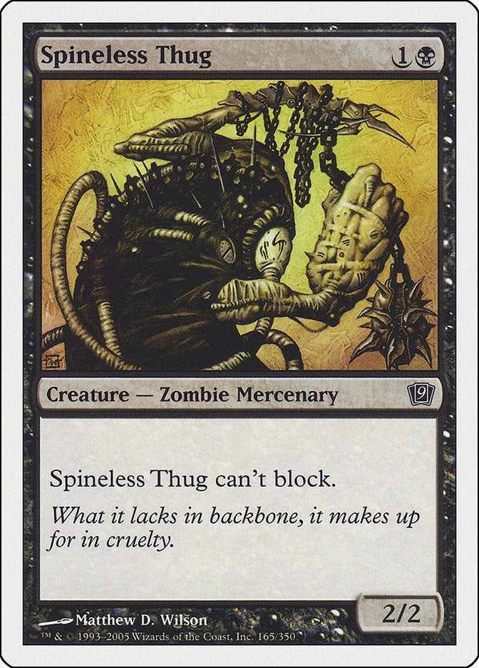 Spineless Thug | Local Legends