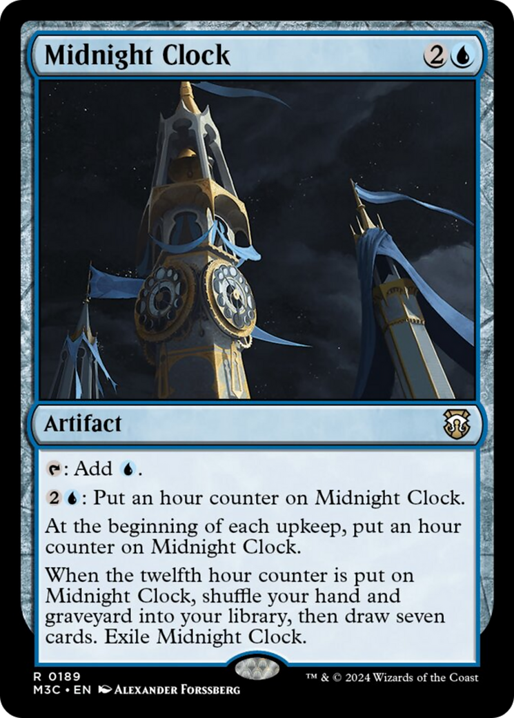 Midnight Clock [Modern Horizons 3 Commander] | Local Legends