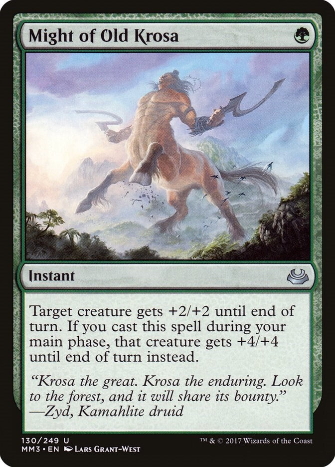 Might of Old Krosa | Local Legends