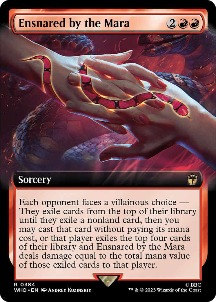 Ensnared by the Mara (Extended Art) [Doctor Who] | Local Legends