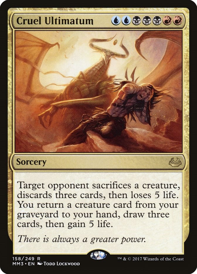 Cruel Ultimatum | Local Legends