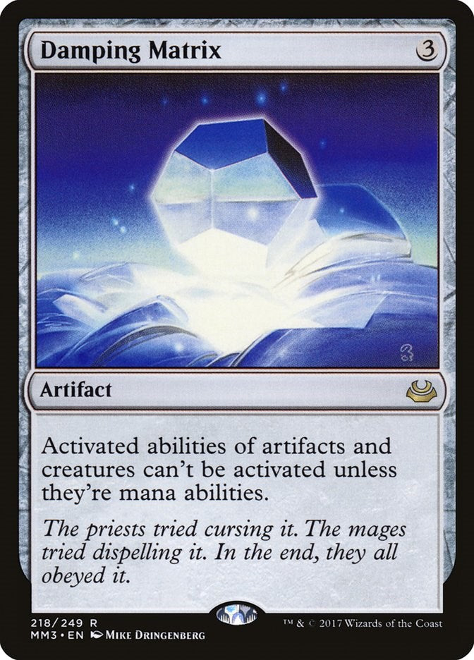 Damping Matrix | Local Legends