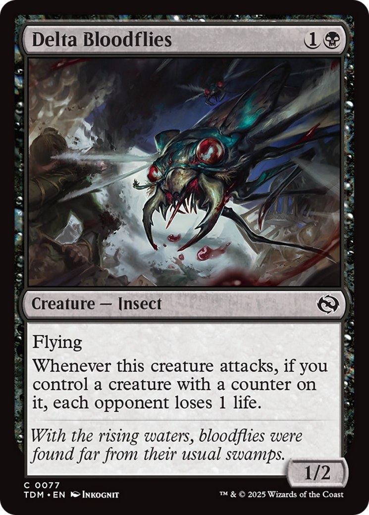 Delta Bloodflies [Tarkir: Dragonstorm] | Local Legends