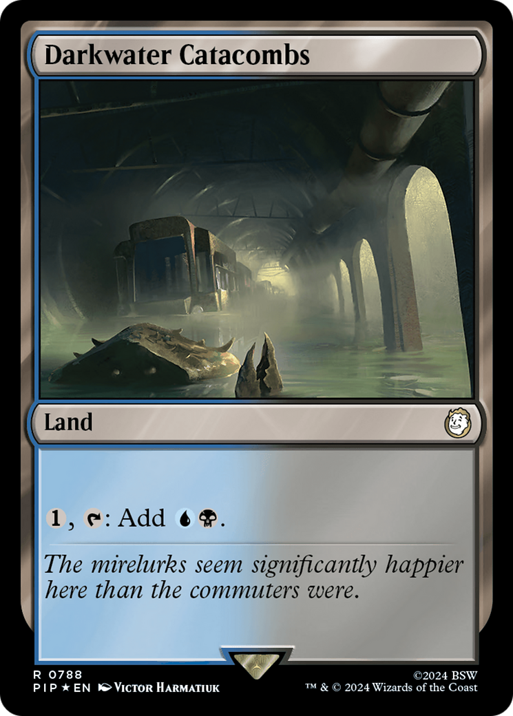 Darkwater Catacombs (Surge Foil) [Fallout] | Local Legends