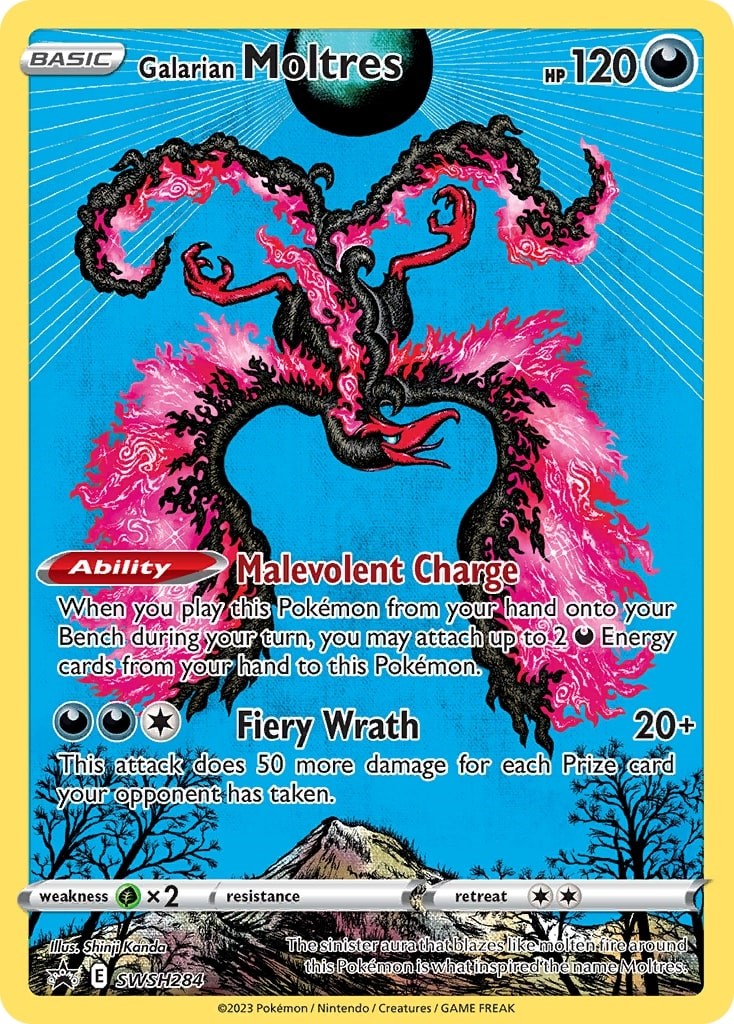 Galarian Moltres (SWSH284) [Sword & Shield: Black Star Promos] | Local Legends