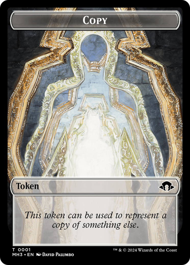 Thopter // Copy Double-Sided Token [Modern Horizons 3 Commander Tokens] | Golgari Games