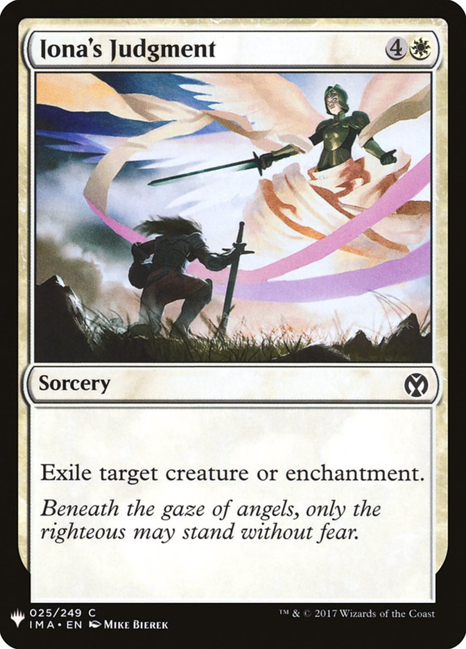 Iona's Judgment [Mystery Booster] | Local Legends