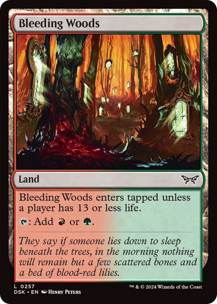 Bleeding Woods [Duskmourn: House of Horror] | Local Legends