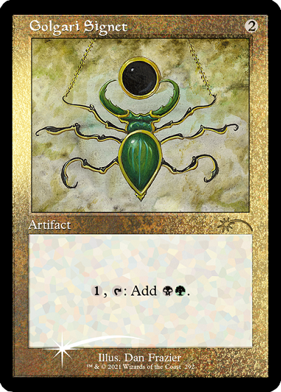 Golgari Signet (Retro) (Foil Etched) [Secret Lair Drop Series] | Local Legends