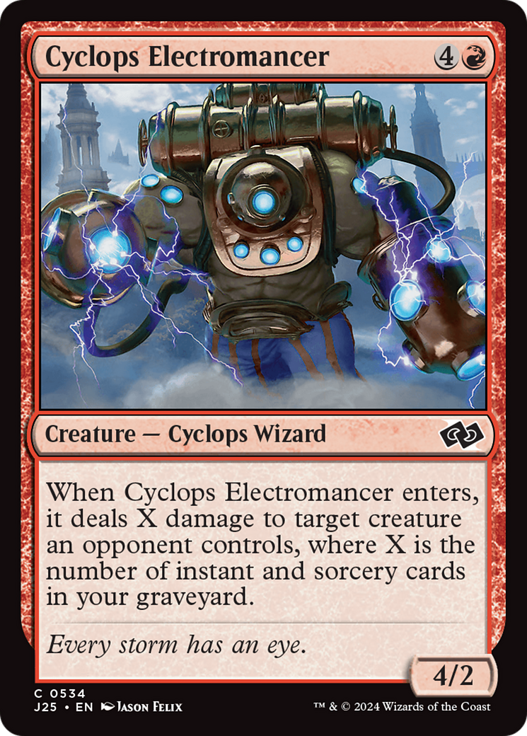 Cyclops Electromancer [Foundations Jumpstart] | Local Legends