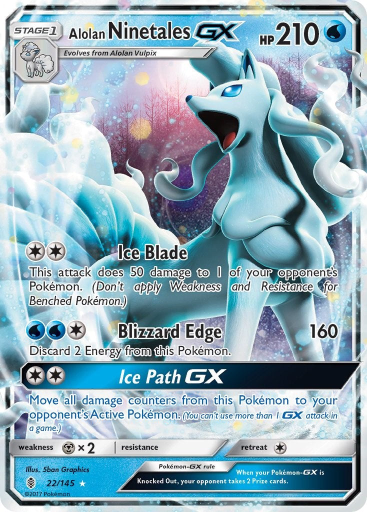 Alolan Ninetales GX | Local Legends