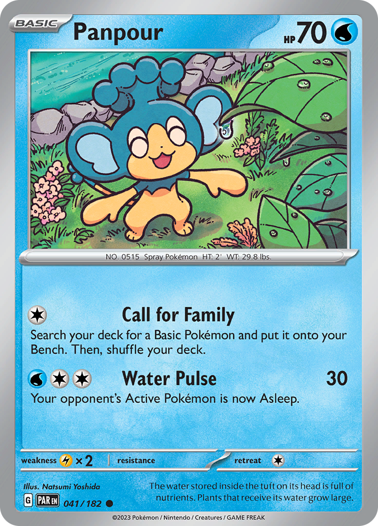 Panpour (041/182) [Scarlet & Violet: Paradox Rift] | Local Legends