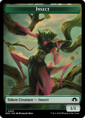 Servo // Insect (0025) Double-Sided Token [Modern Horizons 3 Tokens] | Local Legends