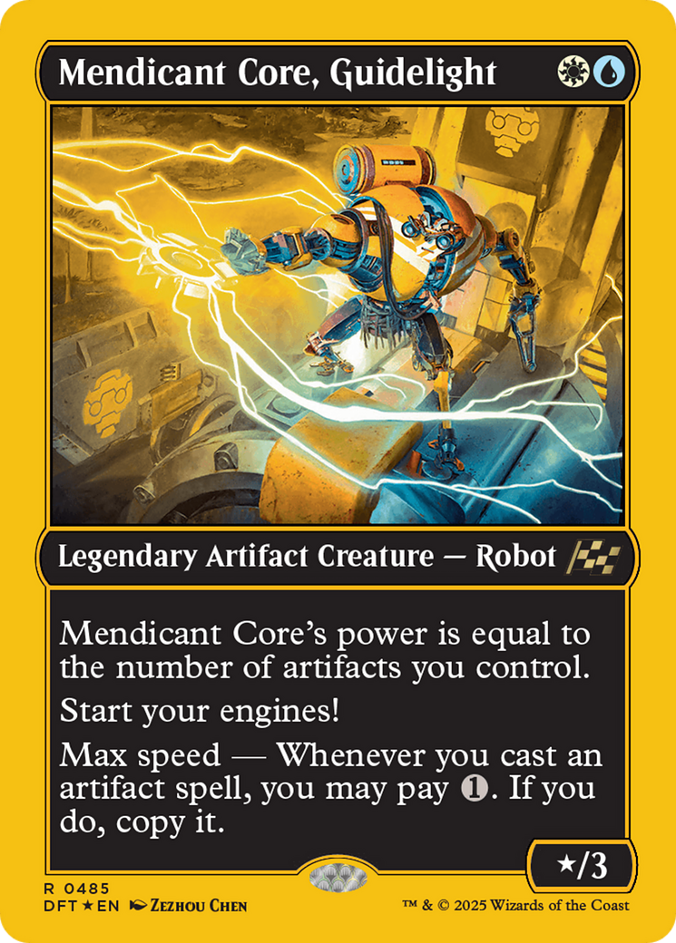 Mendicant Core, Guidelight (First-Place Foil) [Aetherdrift] | Local Legends