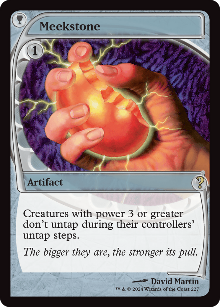 Meekstone (Future Sight) [Mystery Booster 2] | Local Legends