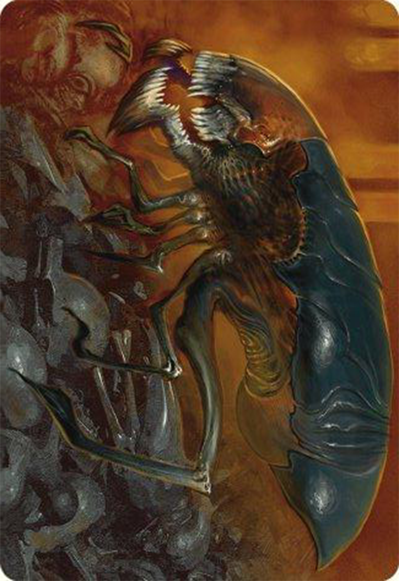 Cranial Ram Art Card [Modern Horizons 3 Art Series] | Local Legends