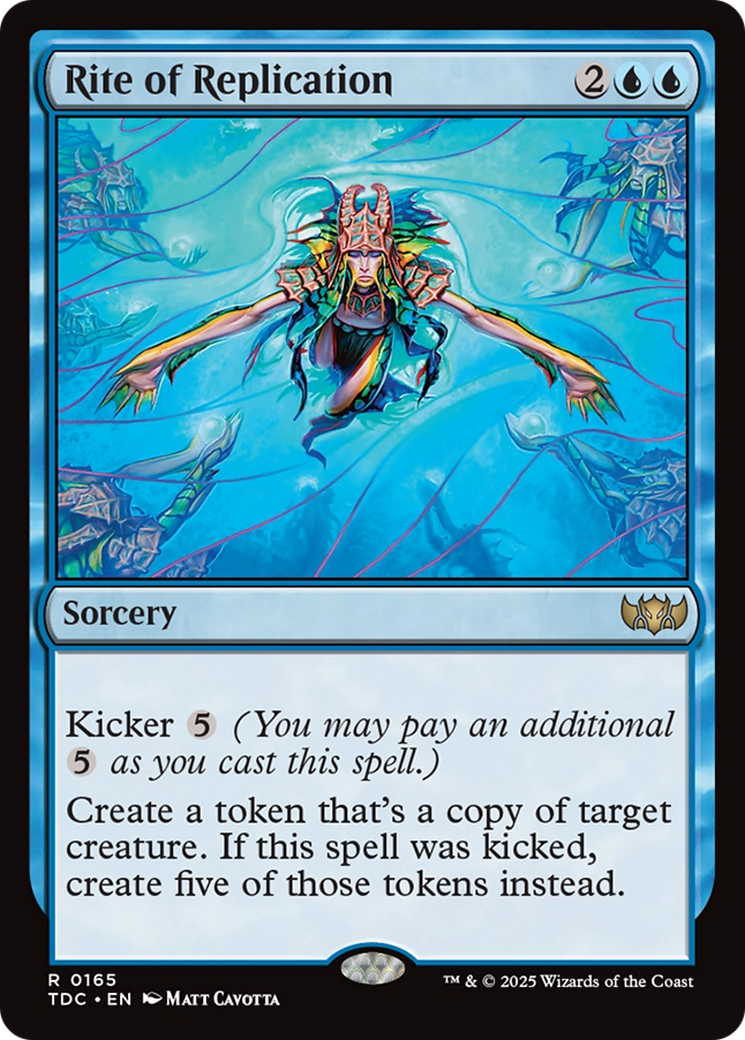 Rite of Replication [Tarkir: Dragonstorm Commander] | Local Legends
