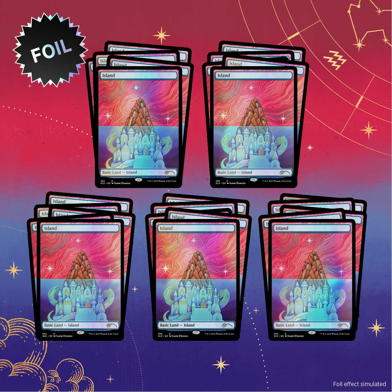 Secret Lair: Drop Series - The Astrology Lands (Aquarius Bundle - Foil Edition) | Local Legends